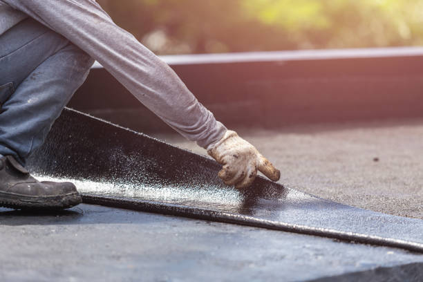 Professional Emergency Waterproofing technician working in Lombard, IL